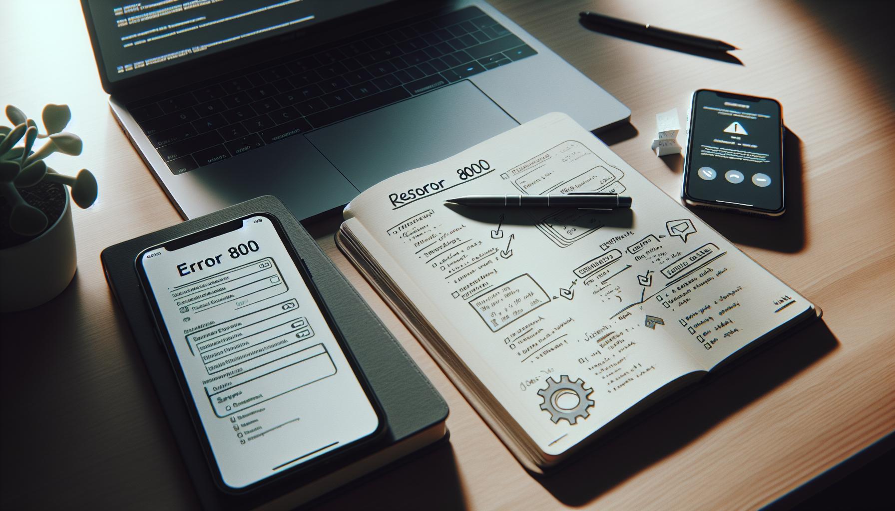 Pasos Iniciales para Resolver el Error 800