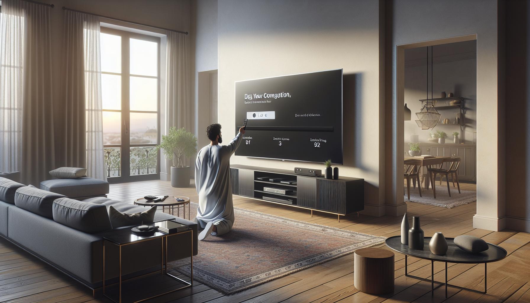 Pasos para Arreglar una Pantalla Negra en tu TV LG