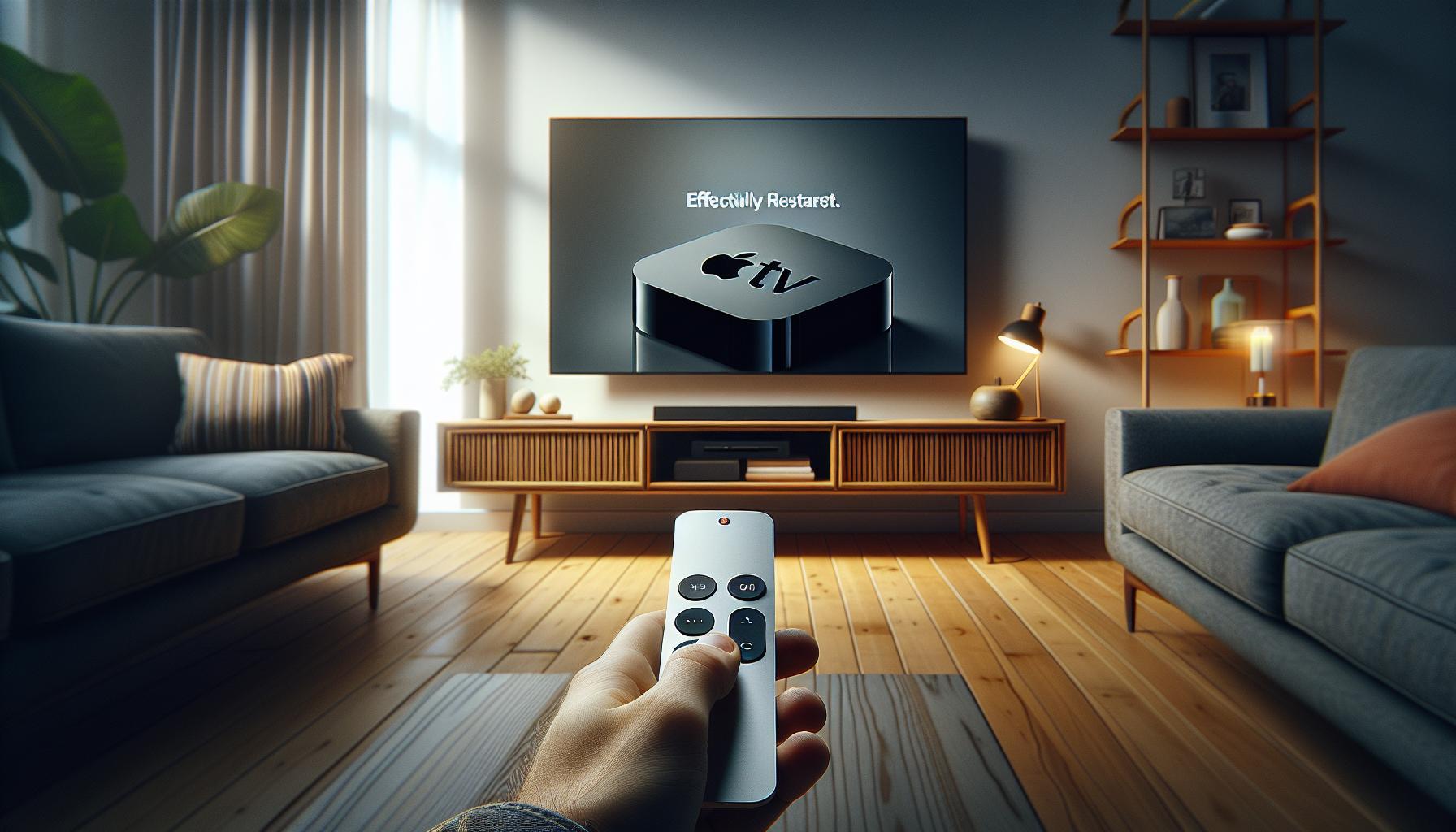 Pasos para Reiniciar tu Apple TV Efectivamente