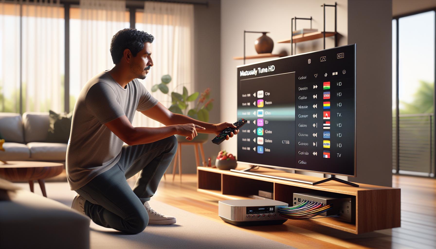 Samsung TV No Tiene TDT HD: Cómo Activar los Canales HD 3 Pasos para sintonizar canales HD manualmente