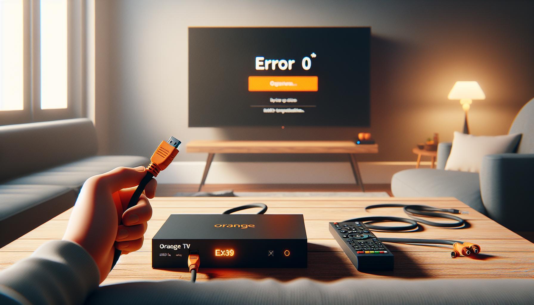 Problemas de HDMI: Solucionar el Error 0 en Orange TV