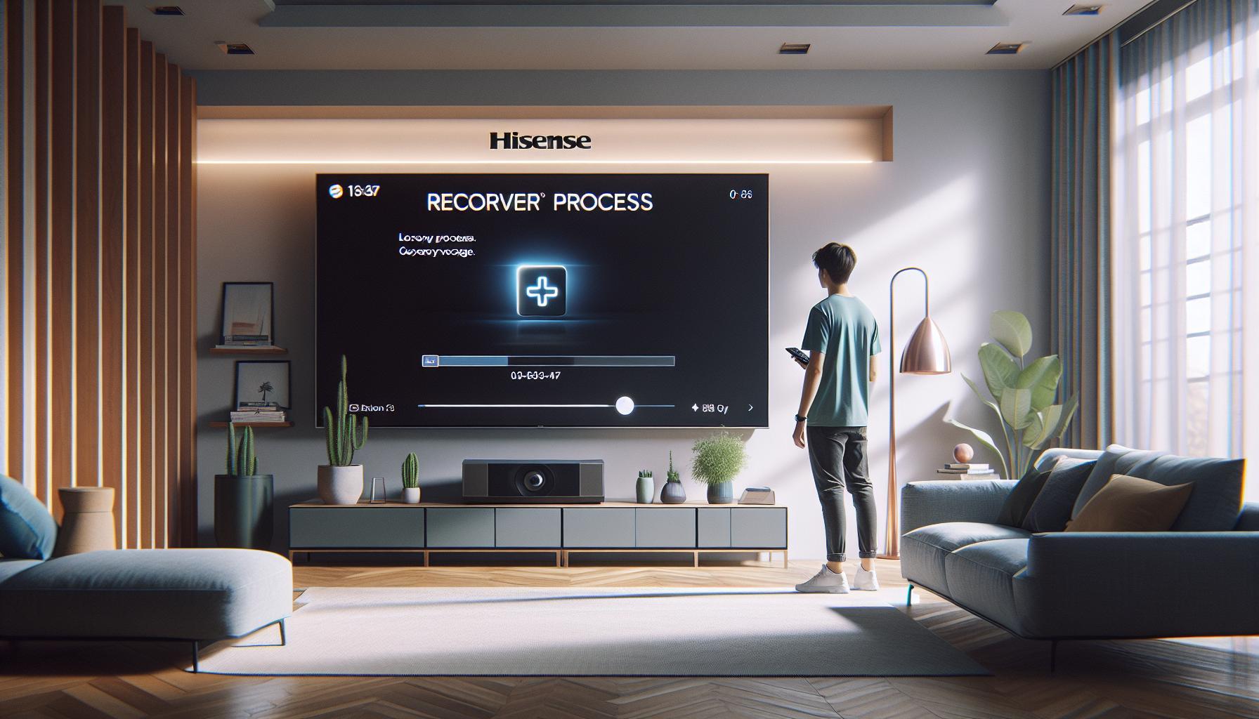 Reinicia tu TV Hisense para Recuperar Imagen