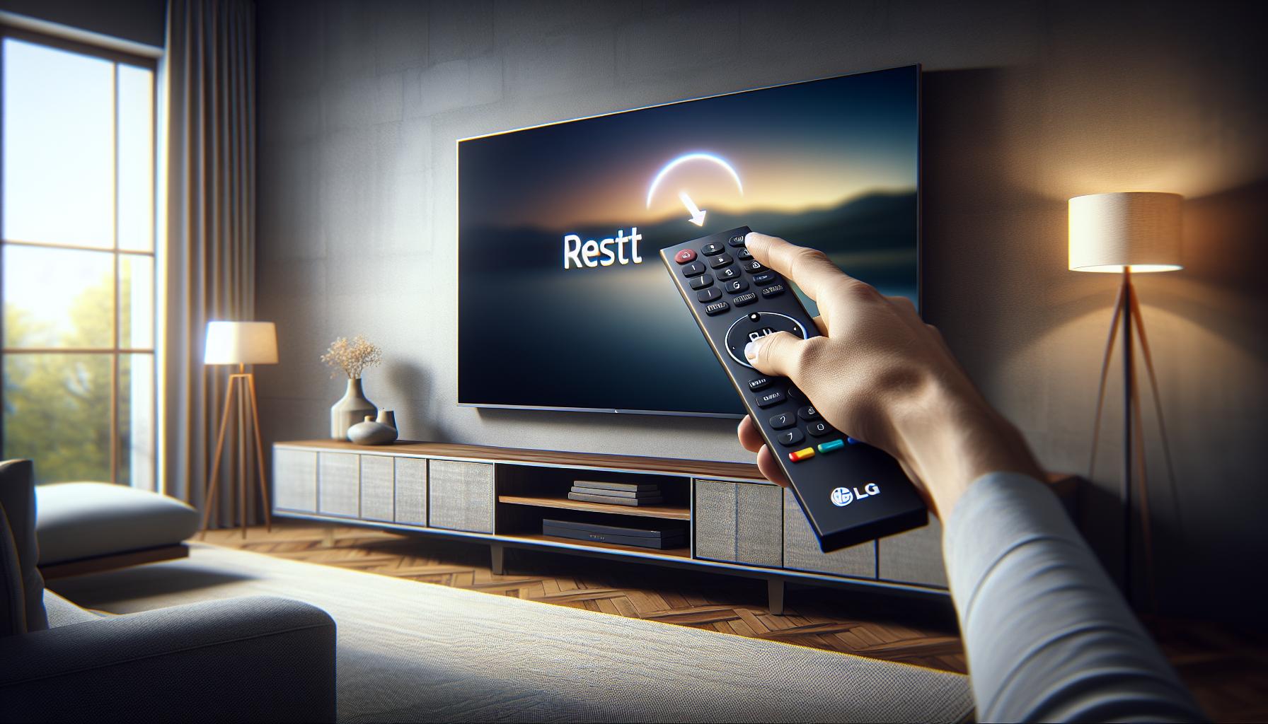 Reinicia tu TV LG: Pasos Sencillos