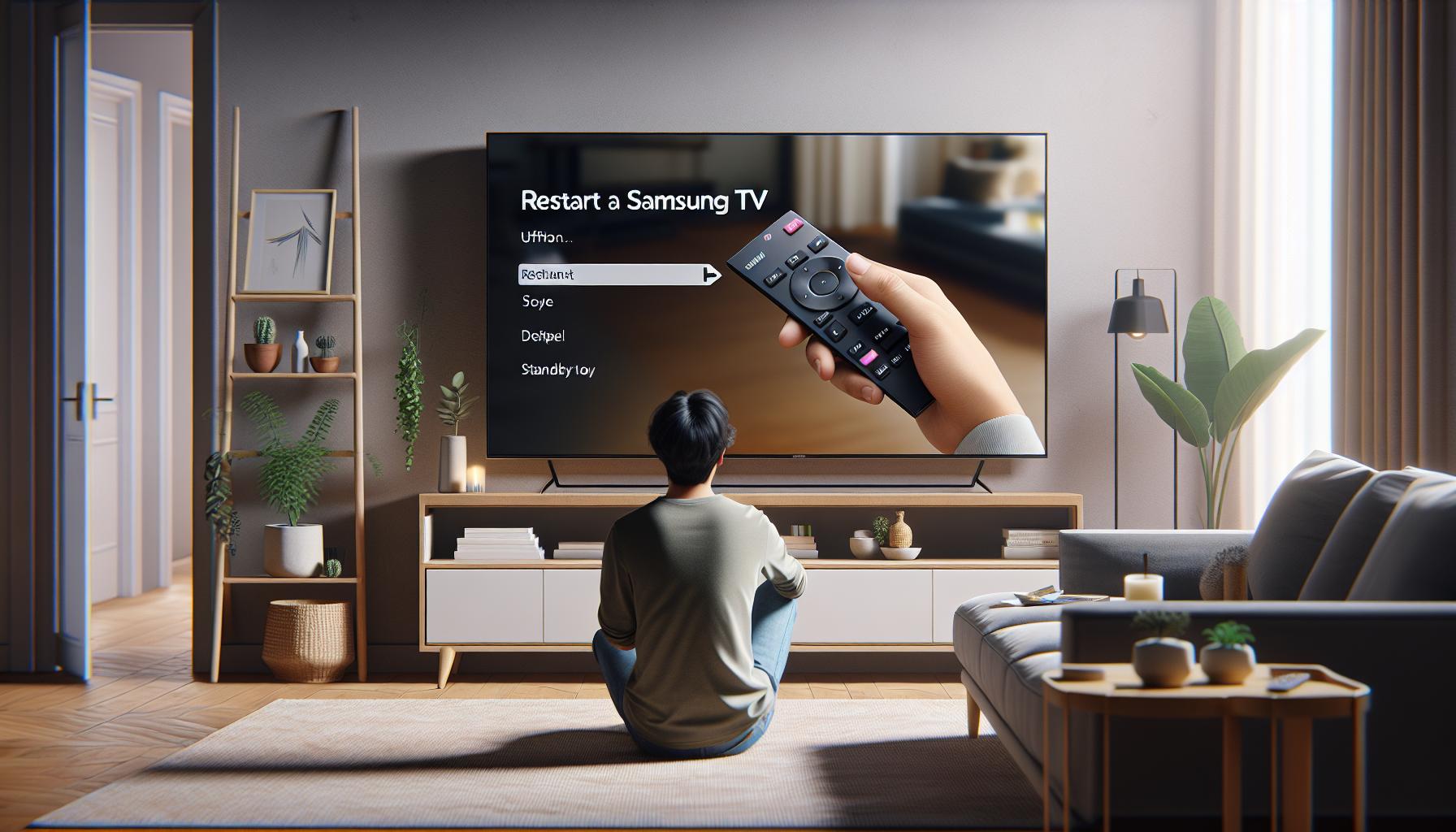 Reinicia tu Samsung TV en pasos sencillos
