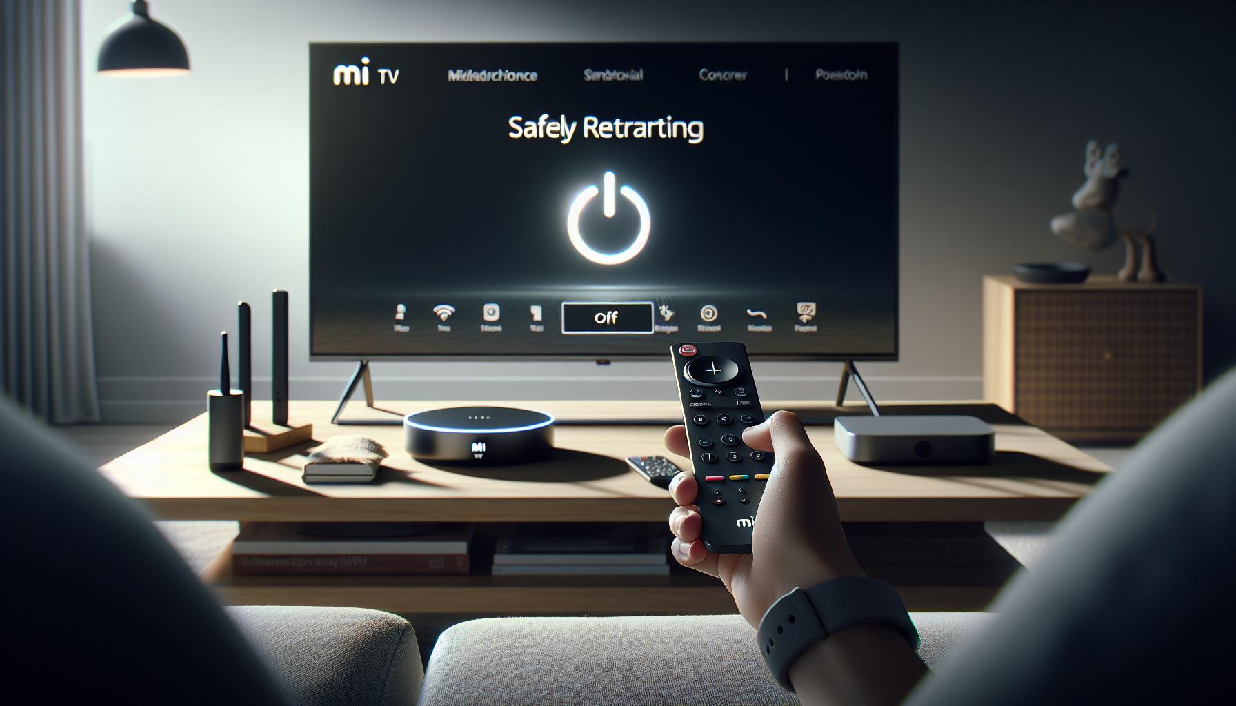 Reinicia tu Mi Smart TV con Seguridad
