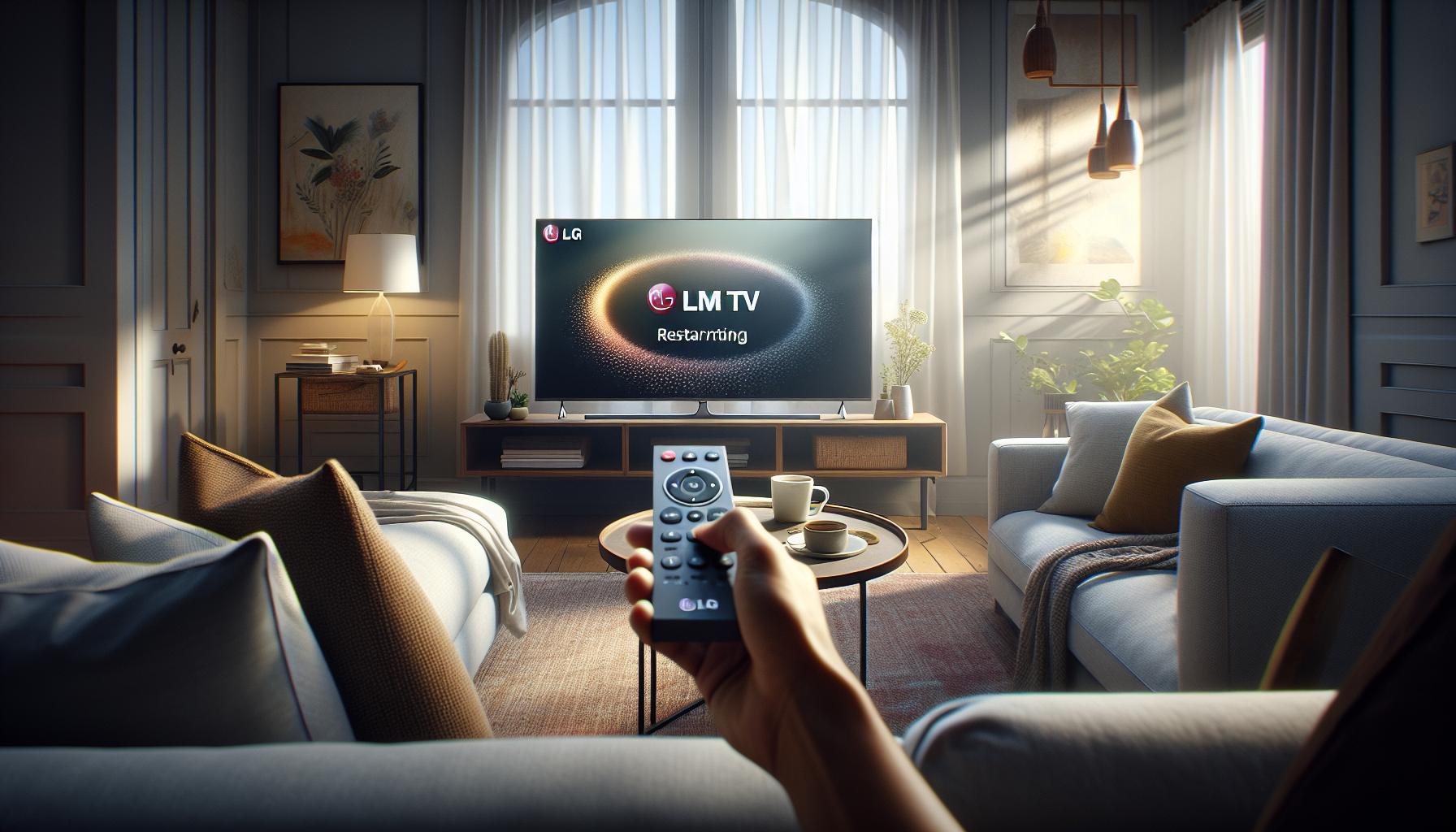 Reinicia tu Mi Smart TV LG correctamente