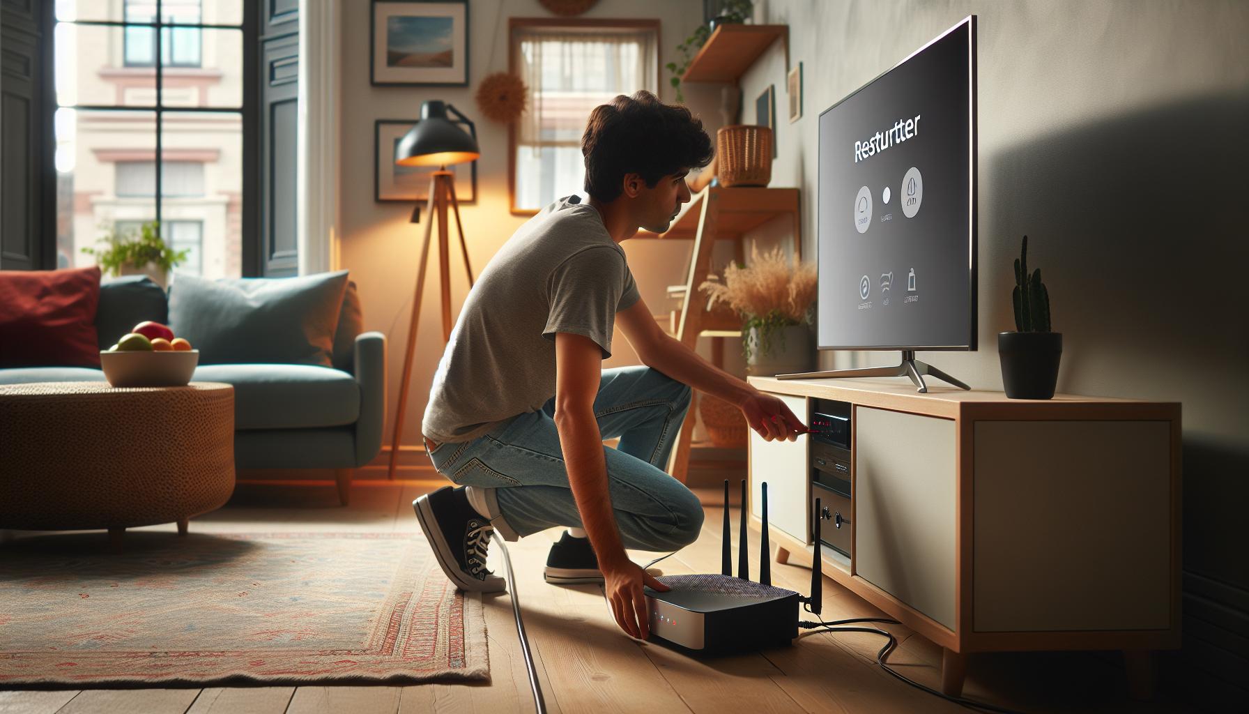 Porque Mi TV No Detecta el WiFi: 7 Soluciones Efectivas 4 Reinicia tu Televisor y Router