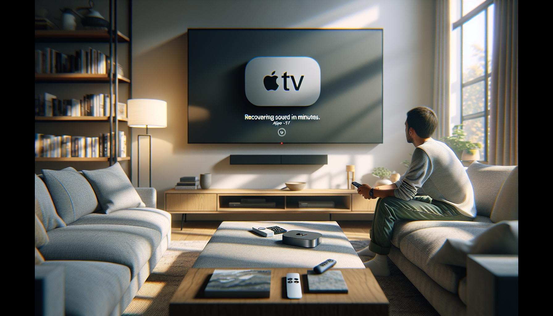 Apple TV No Se Escucha: Recupera el Sonido en Minutos