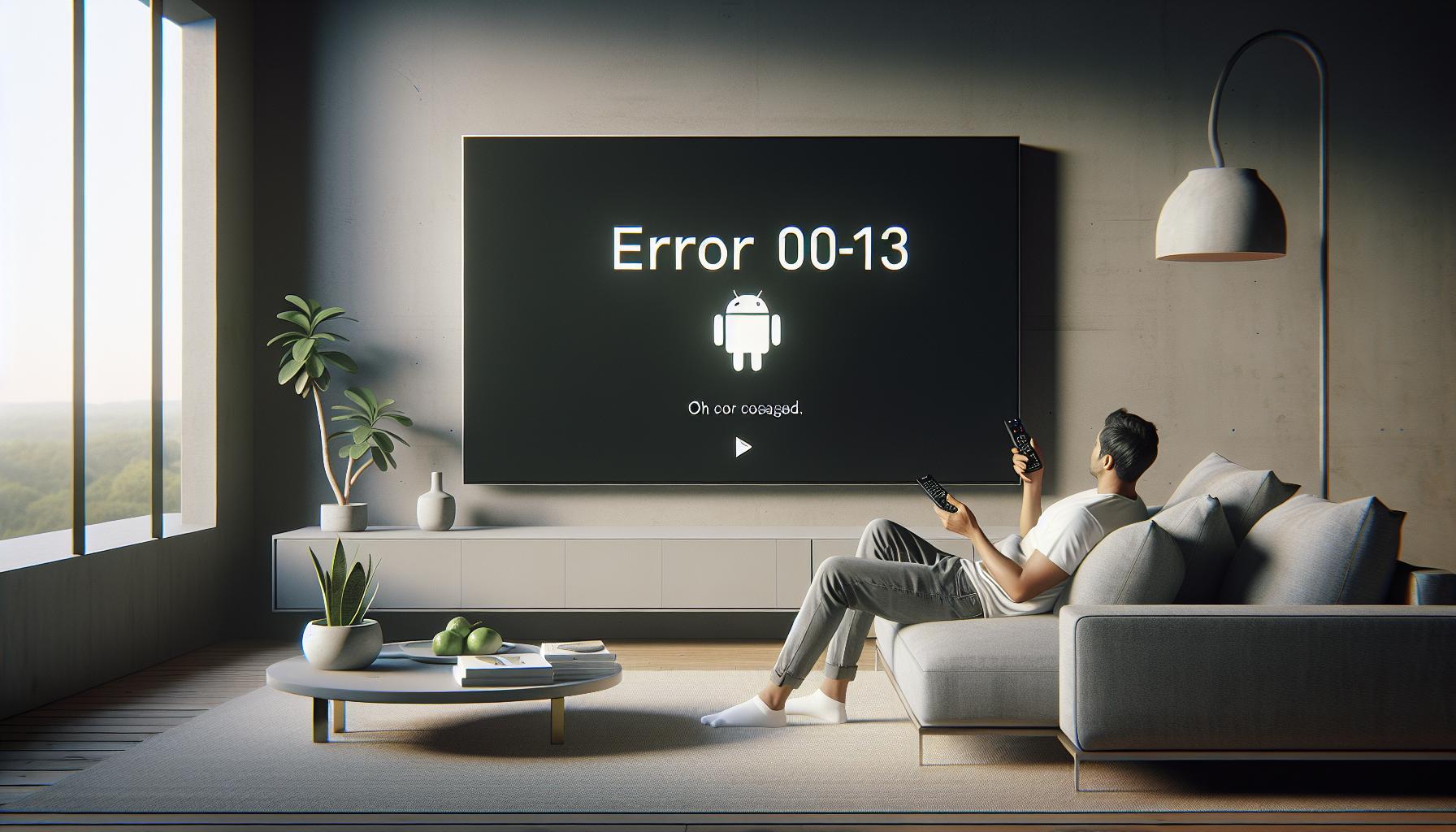 Error 0013 Android TV: Guía Completa de Reparación