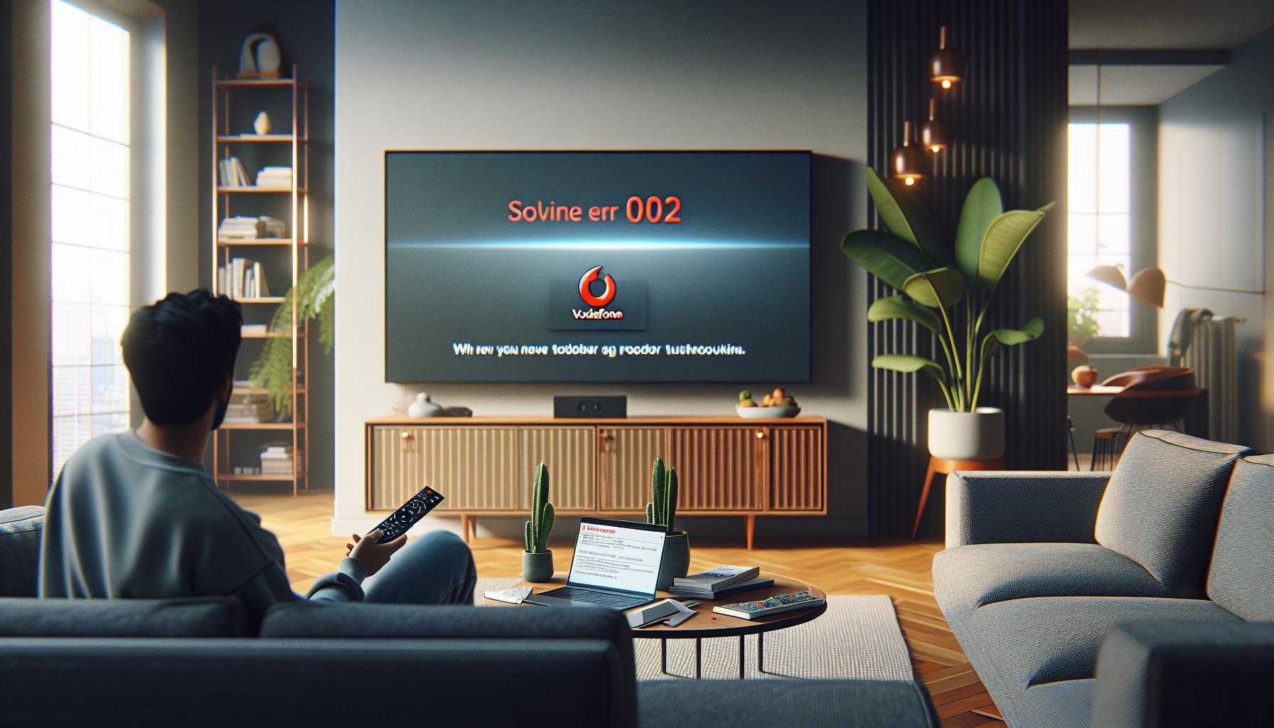 Error 002 Vodafone TV: Solución Rápida y Efectiva