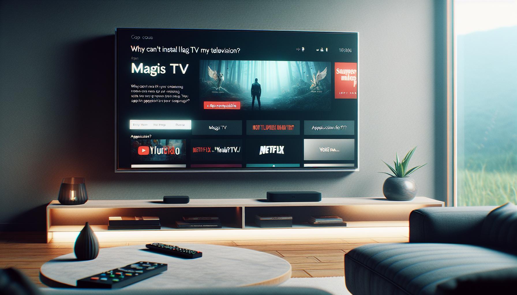 Porque No Puedo Instalar Magis TV en Mi Televisor: Ayuda 1 Porque No Puedo Instalar Magis TV en Mi Televisor: Ayuda