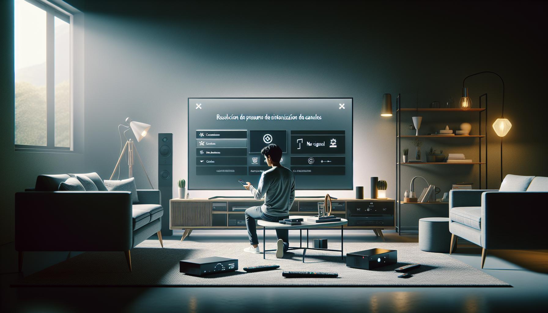 Resolución de Problemas de Sintonización de Canales