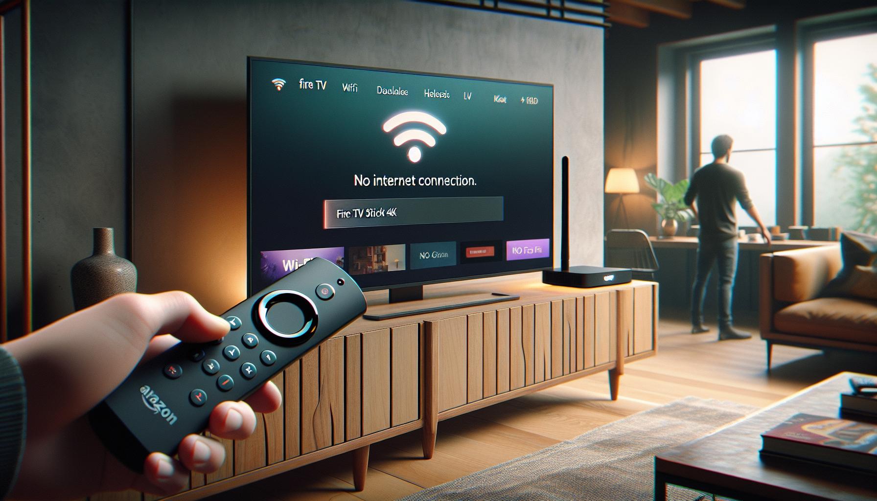 Revisar la conexión a Internet para Fire TV Stick 4K