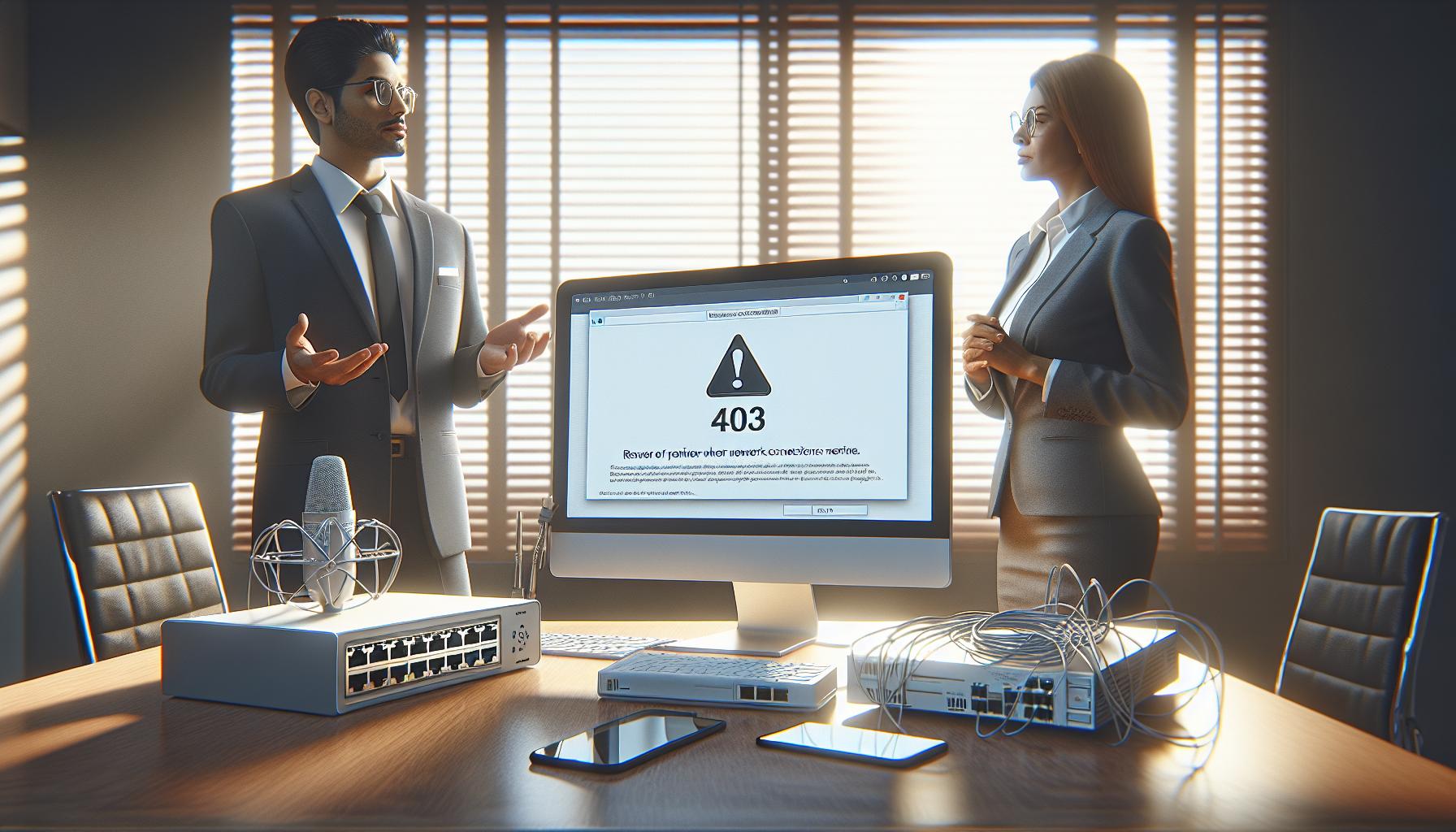 Revisar Conexiones de Red para Resolver el Error 403