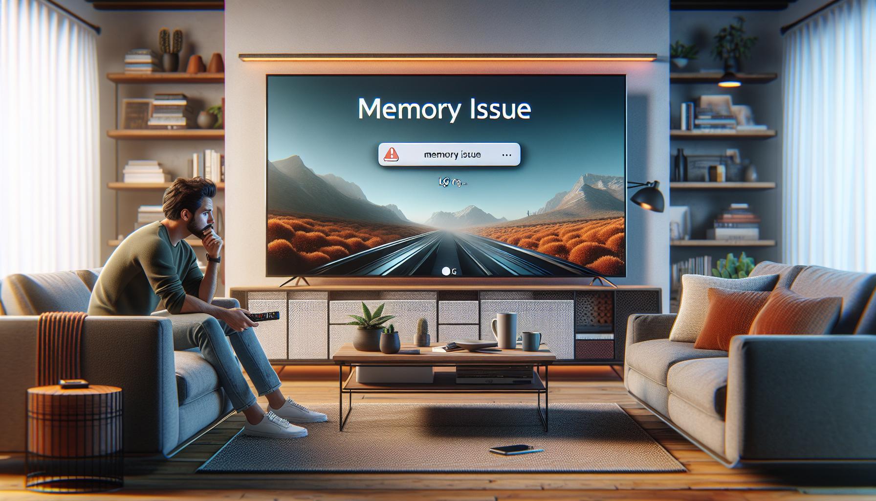 Mi Smart TV LG: ¿Por qué muestra el error de memoria?