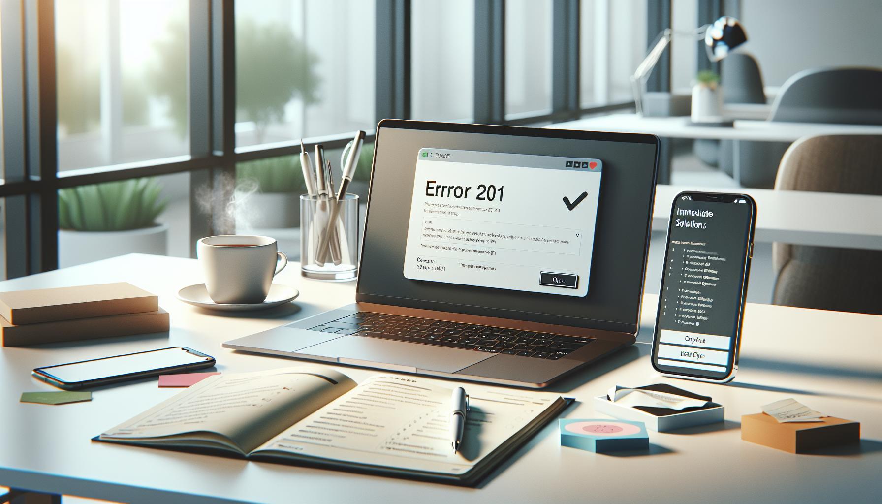 Soluciones Inmediatas para el Error 201