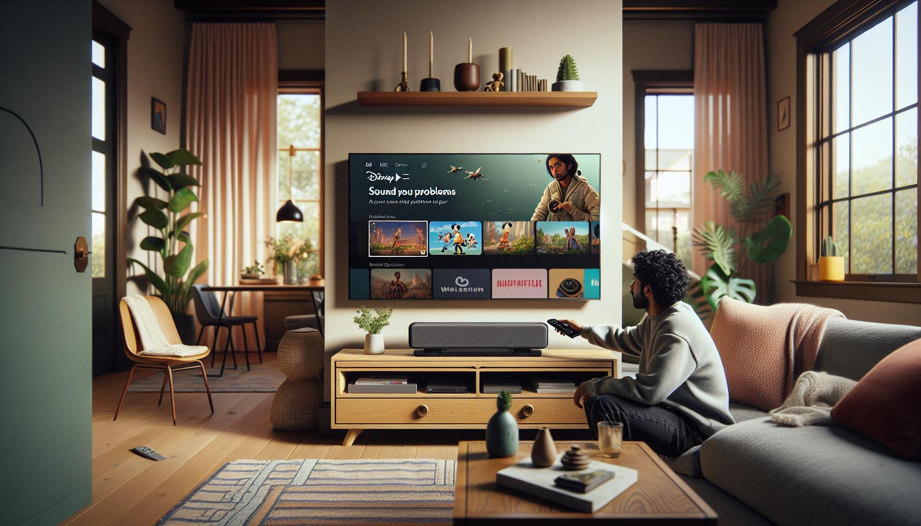 Soluciones para problemas de sonido en Disney Plus