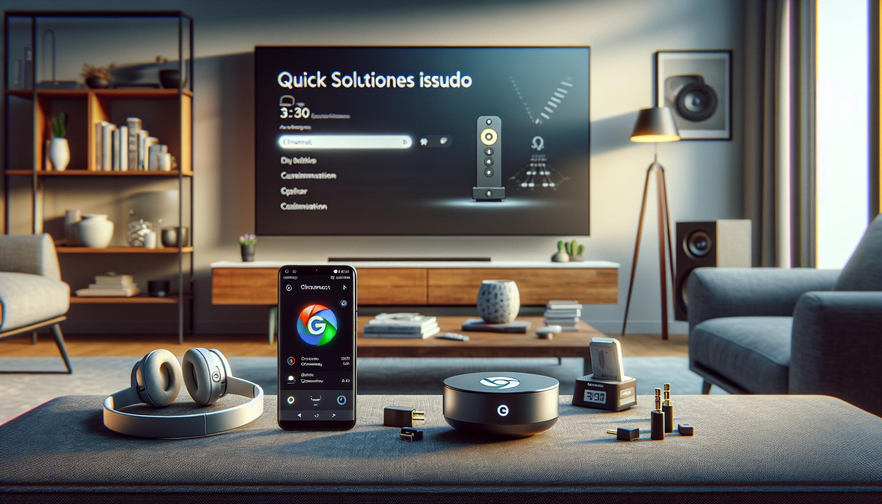 Soluciones Rápidas para el Audio de Chromecast