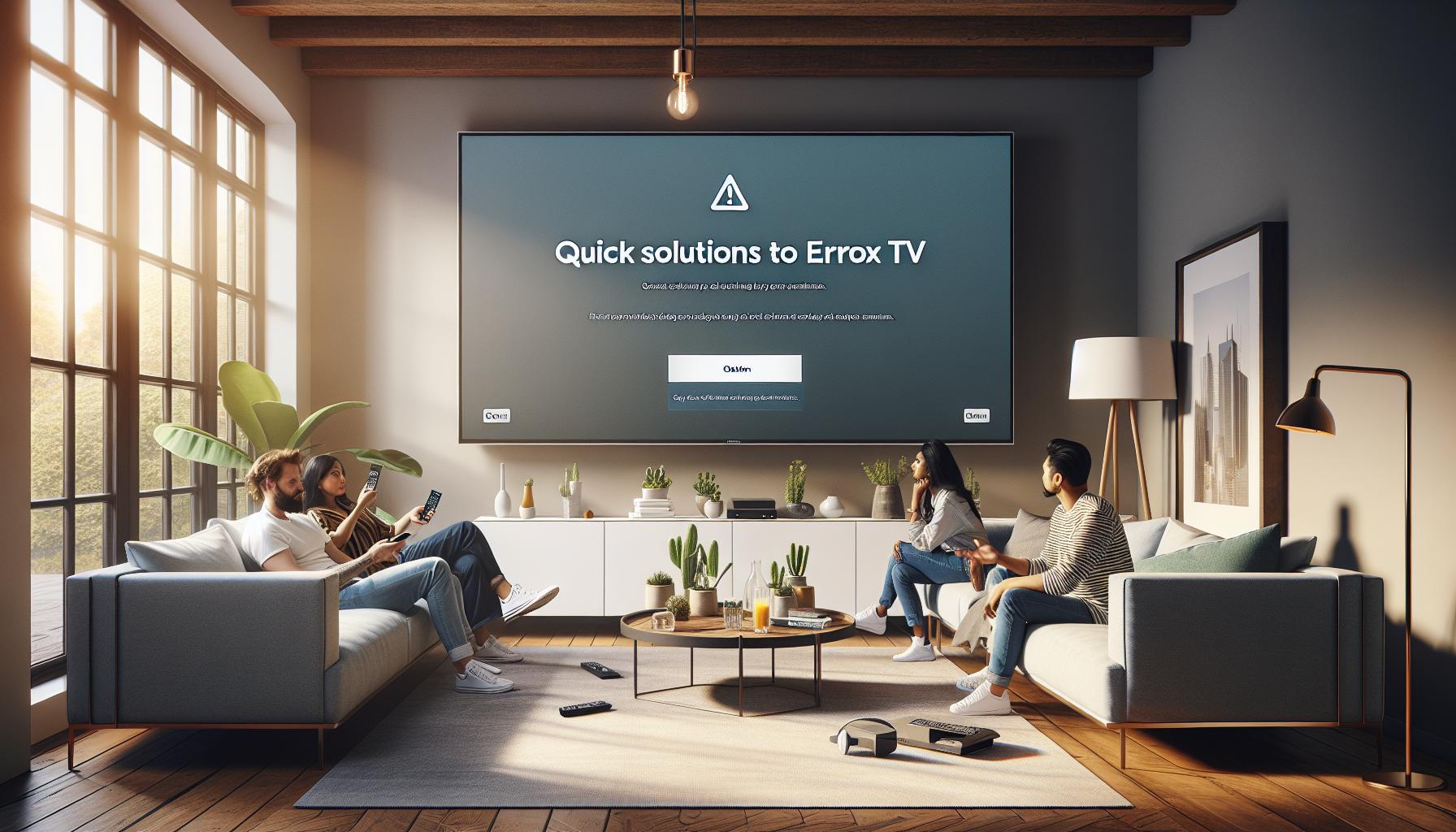 Soluciones Rápidas para Error en Samsung TV