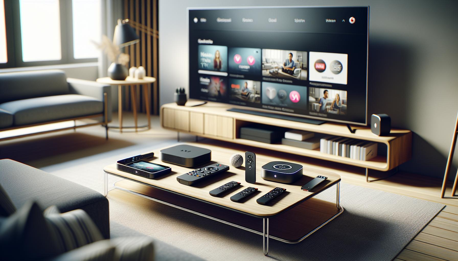 Uso de Dispositivos Streaming para Acceder a Vodafone TV