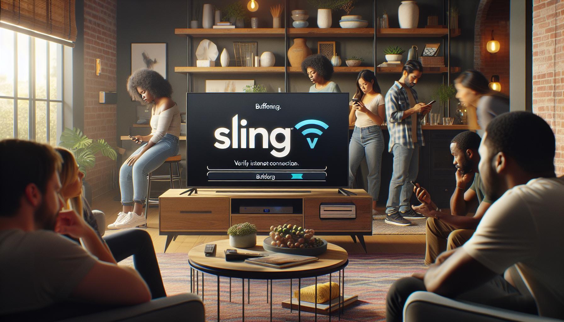 Verifica la Conexión a Internet para Sling TV