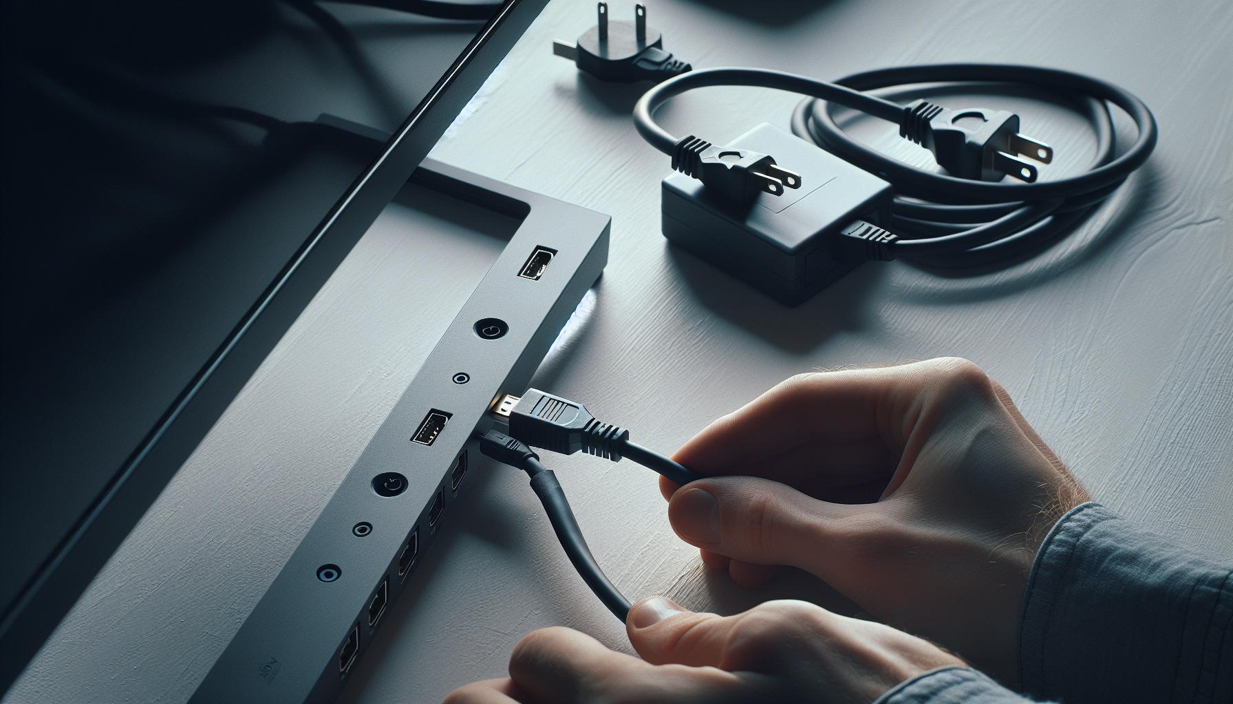 Verifica las Conexiones: HDMI y Alimentación