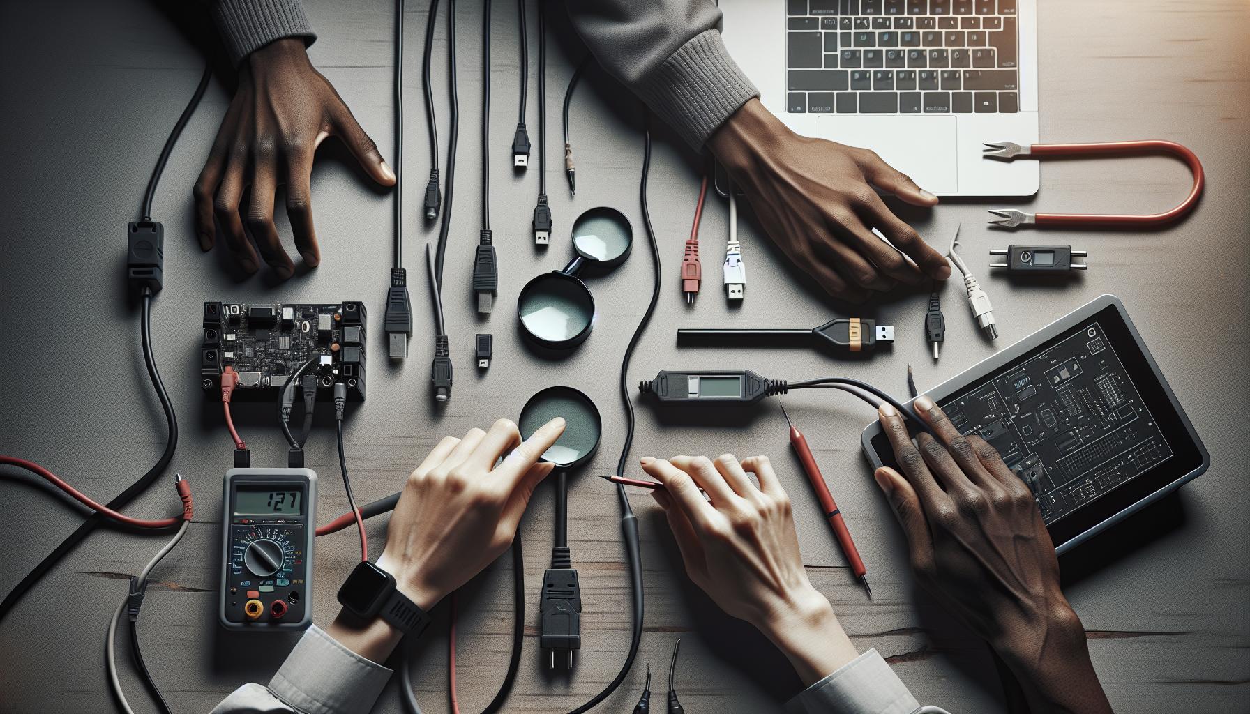 - Verificando Conexiones: Pasos para Comprobar Cables y Puertos
