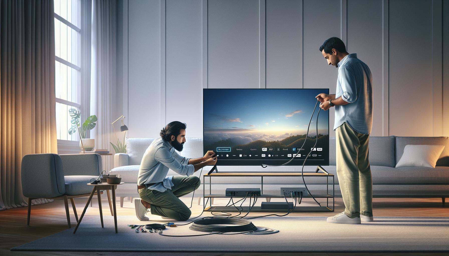 Verificar Conexiones y Cables de Tu TV